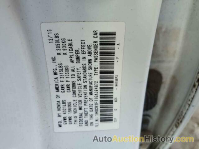 HONDA ACCORD EX, 1HGCR2F77GA094872