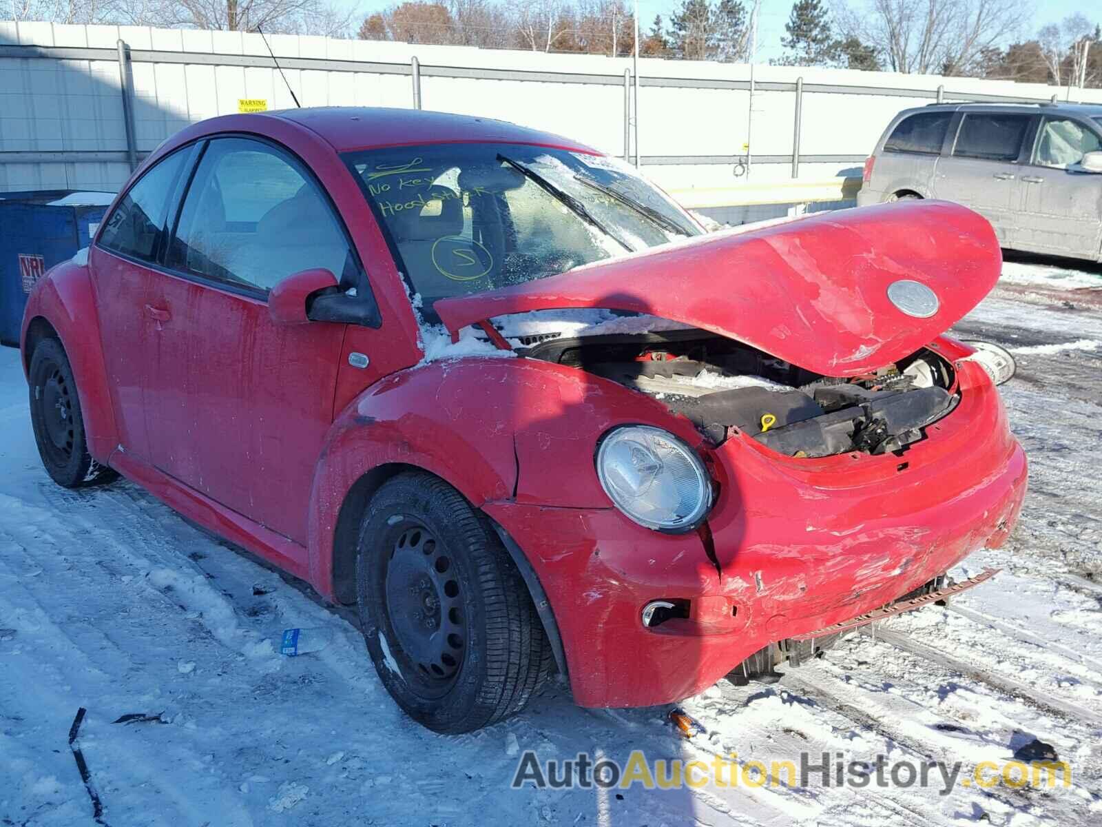 2002 VOLKSWAGEN NEW BEETLE GL, 3VWBB21C72M439930