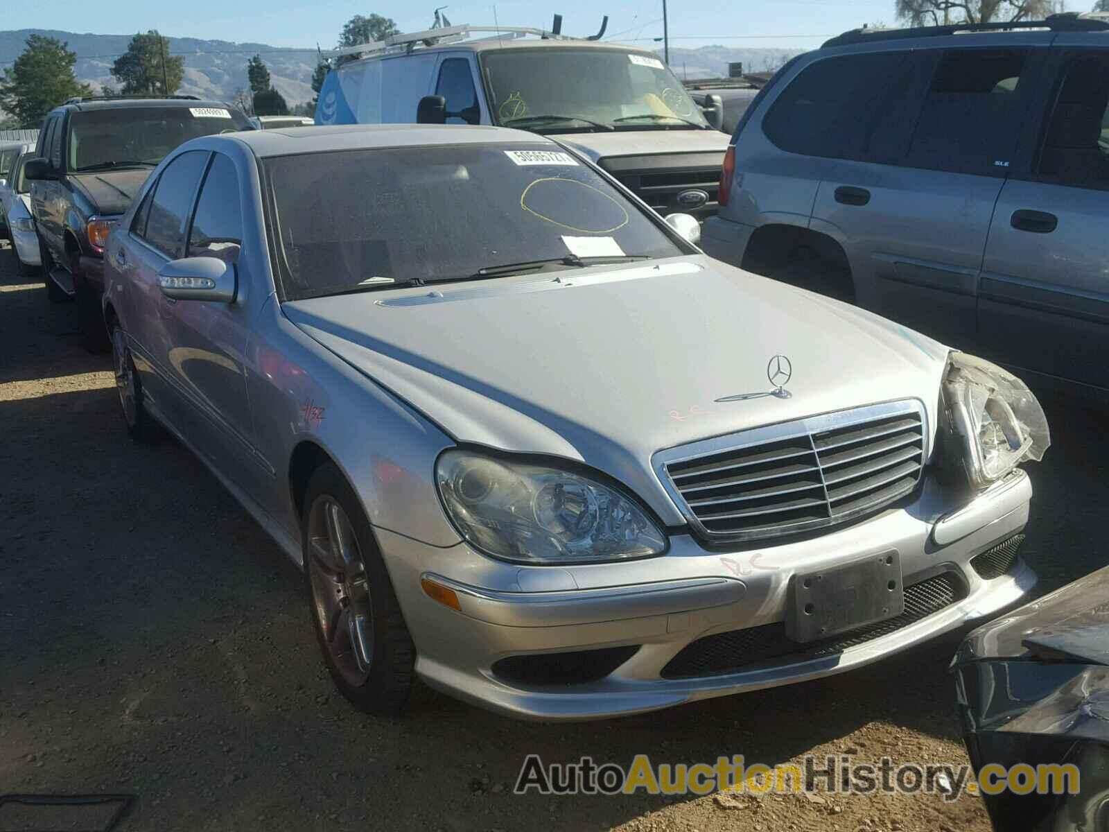 2006 MERCEDES-BENZ S 500, WDBNG75JX6A483073