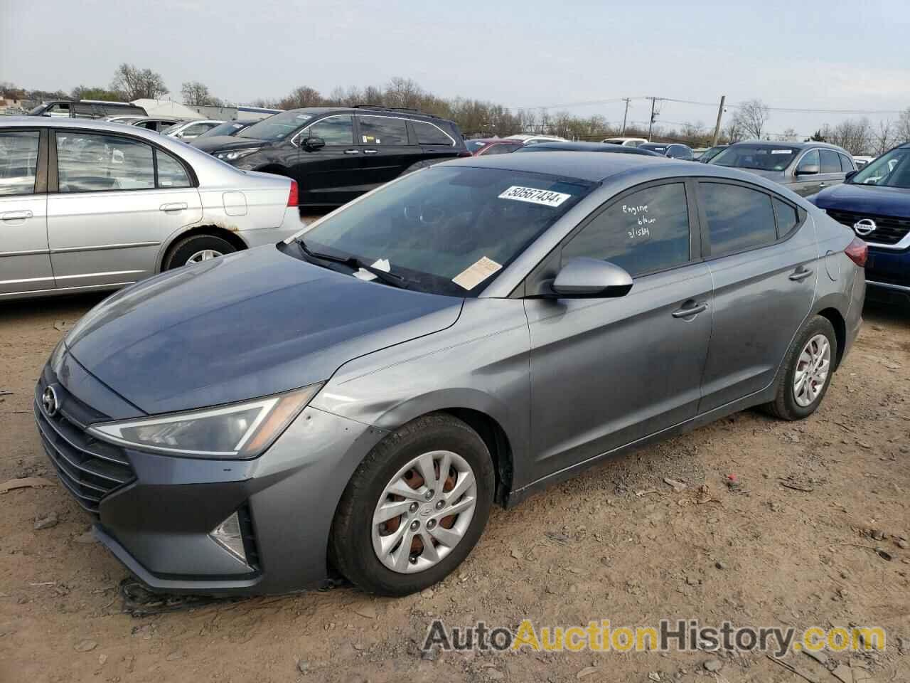 HYUNDAI ELANTRA SE, KMHD74LF6KU847794