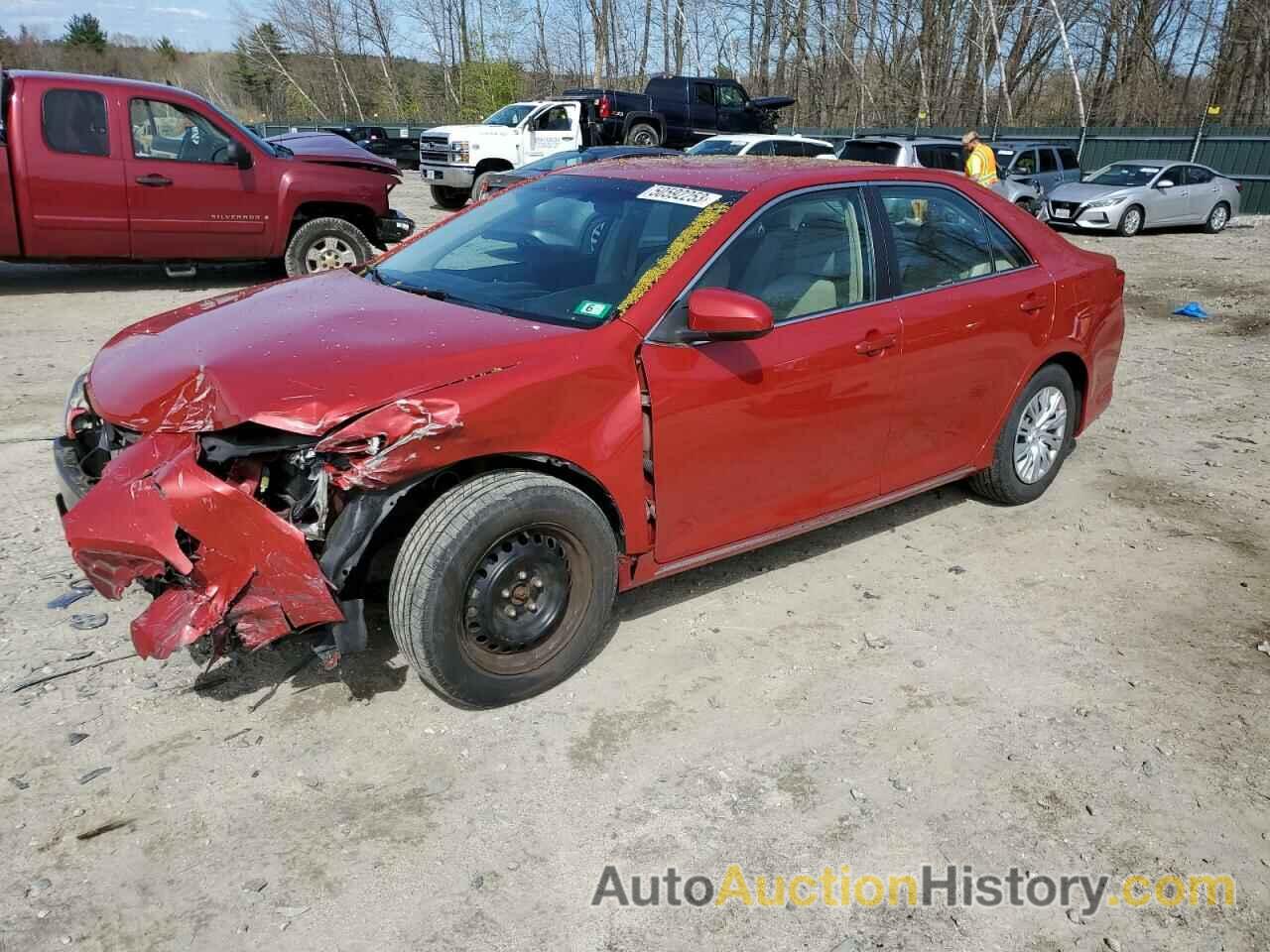 2012 TOYOTA CAMRY BASE, 4T1BF1FK5CU616582