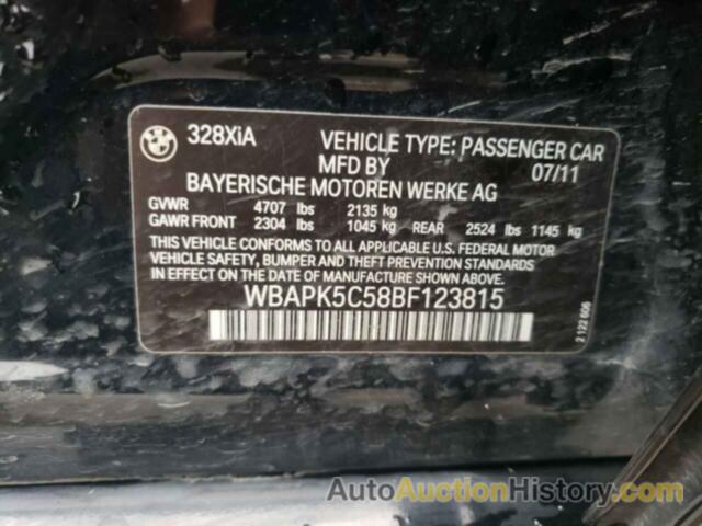 BMW 3 SERIES XI SULEV, WBAPK5C58BF123815