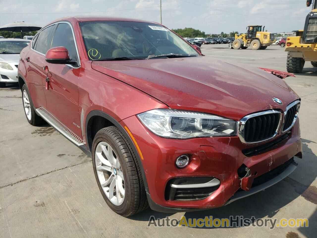 2015 BMW X6 XDRIVE35I, 5UXKU2C57F0N77244