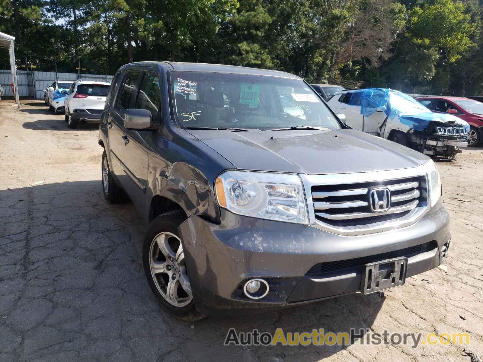 2013 HONDA PILOT EXL, 5FNYF4H50DB014531