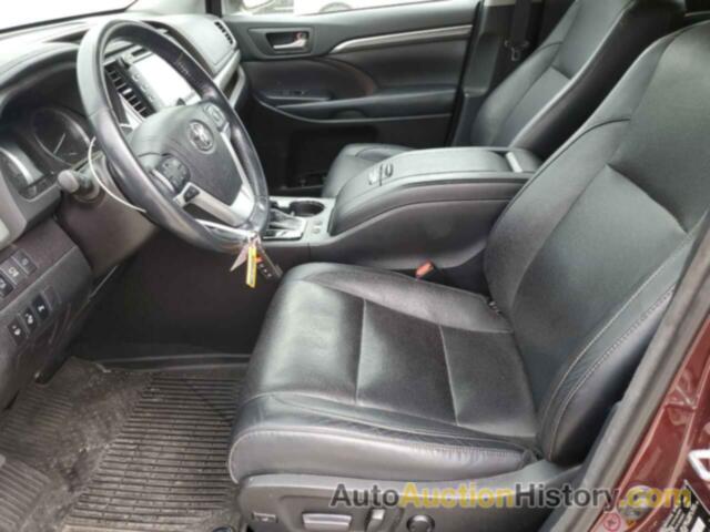 TOYOTA HIGHLANDER LIMITED, 5TDDZRFH2JS866290