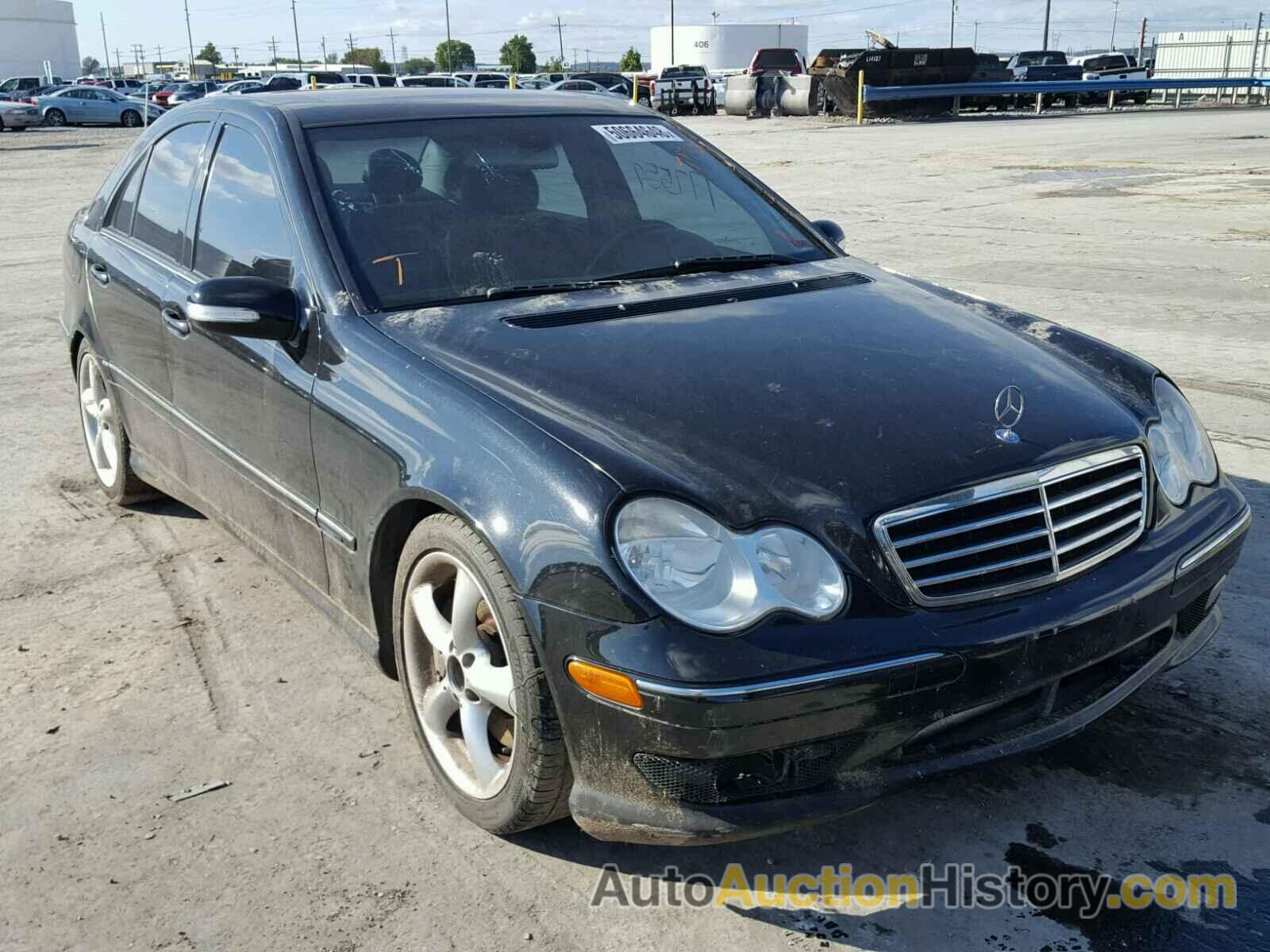 2006 MERCEDES-BENZ C GENERATION 2006 230, WDBRF52H46E021322