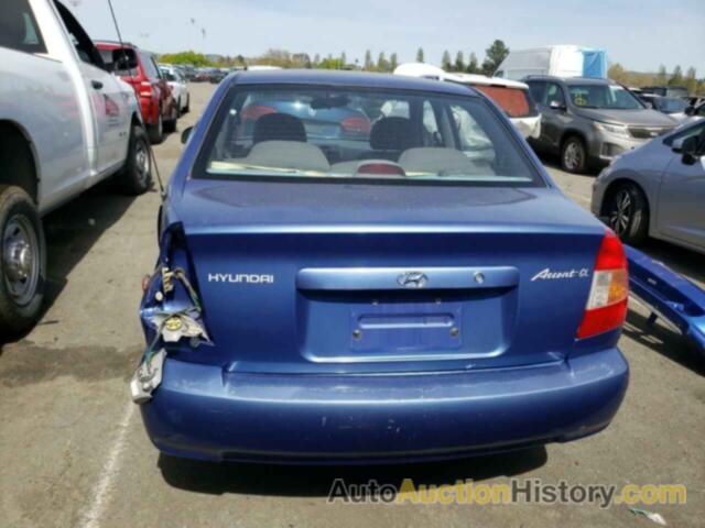 HYUNDAI ACCENT GL, KMHCG45C02U318582