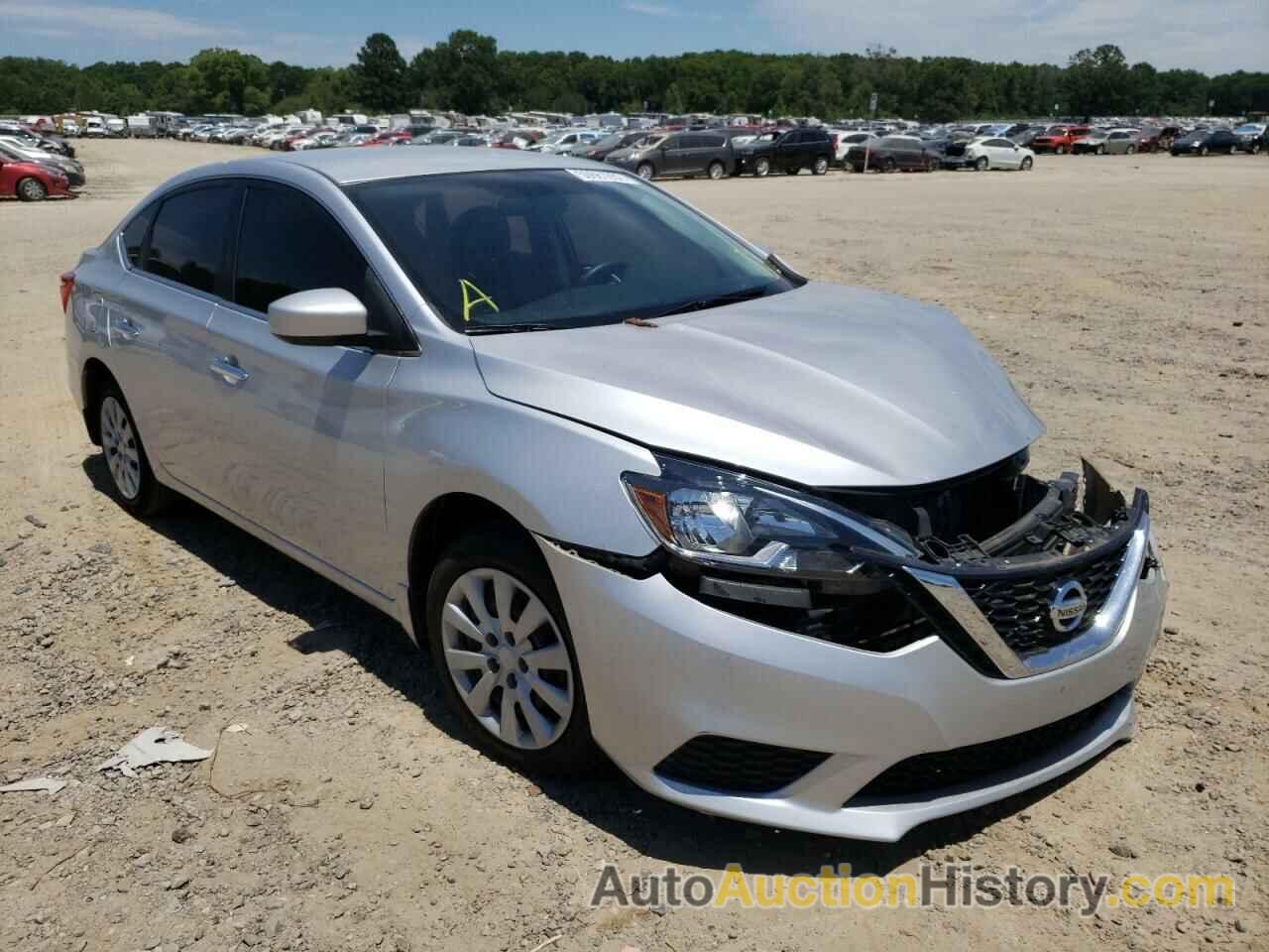 2019 NISSAN SENTRA S, 3N1AB7AP5KY249604