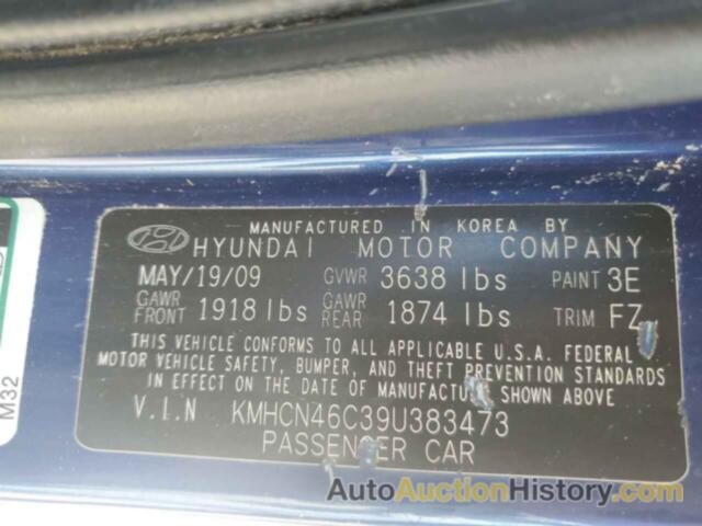 HYUNDAI ACCENT GLS, KMHCN46C39U383473