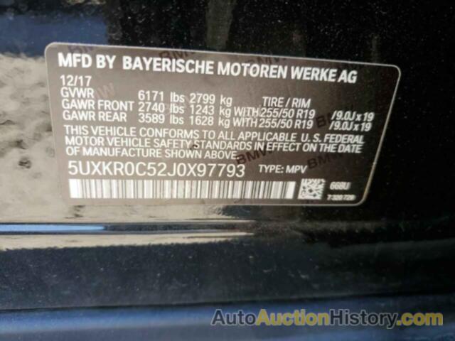 BMW X5 XDRIVE35I, 5UXKR0C52J0X97793