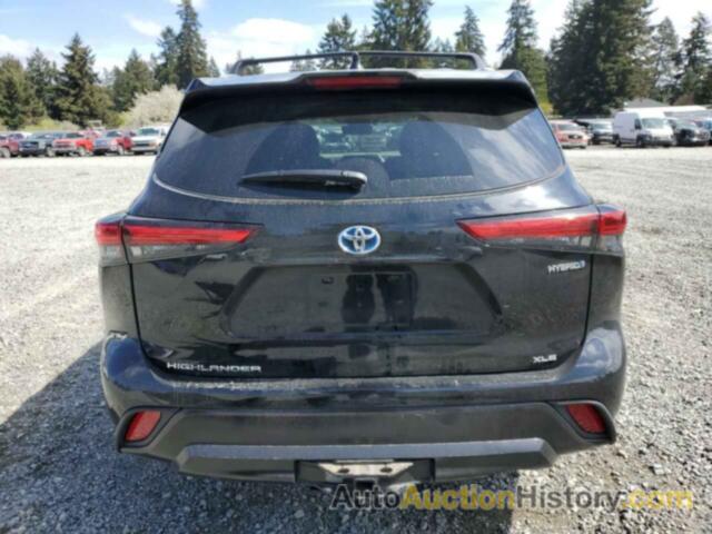 TOYOTA HIGHLANDER HYBRID XLE, 5TDABRCH9NS542013