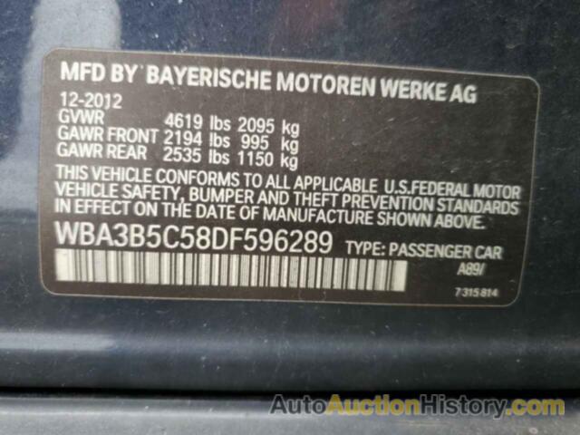 BMW 3 SERIES XI SULEV, WBA3B5C58DF596289