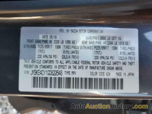 MAZDA CX-5 TOURING, JM3KE4CY1G0822648