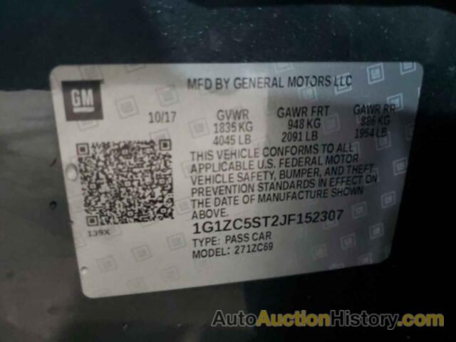 CHEVROLET MALIBU LS, 1G1ZC5ST2JF152307