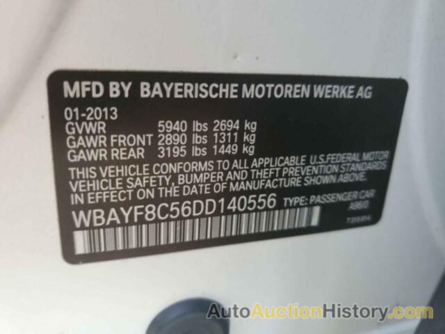 BMW 7 SERIES LXI, WBAYF8C56DD140556