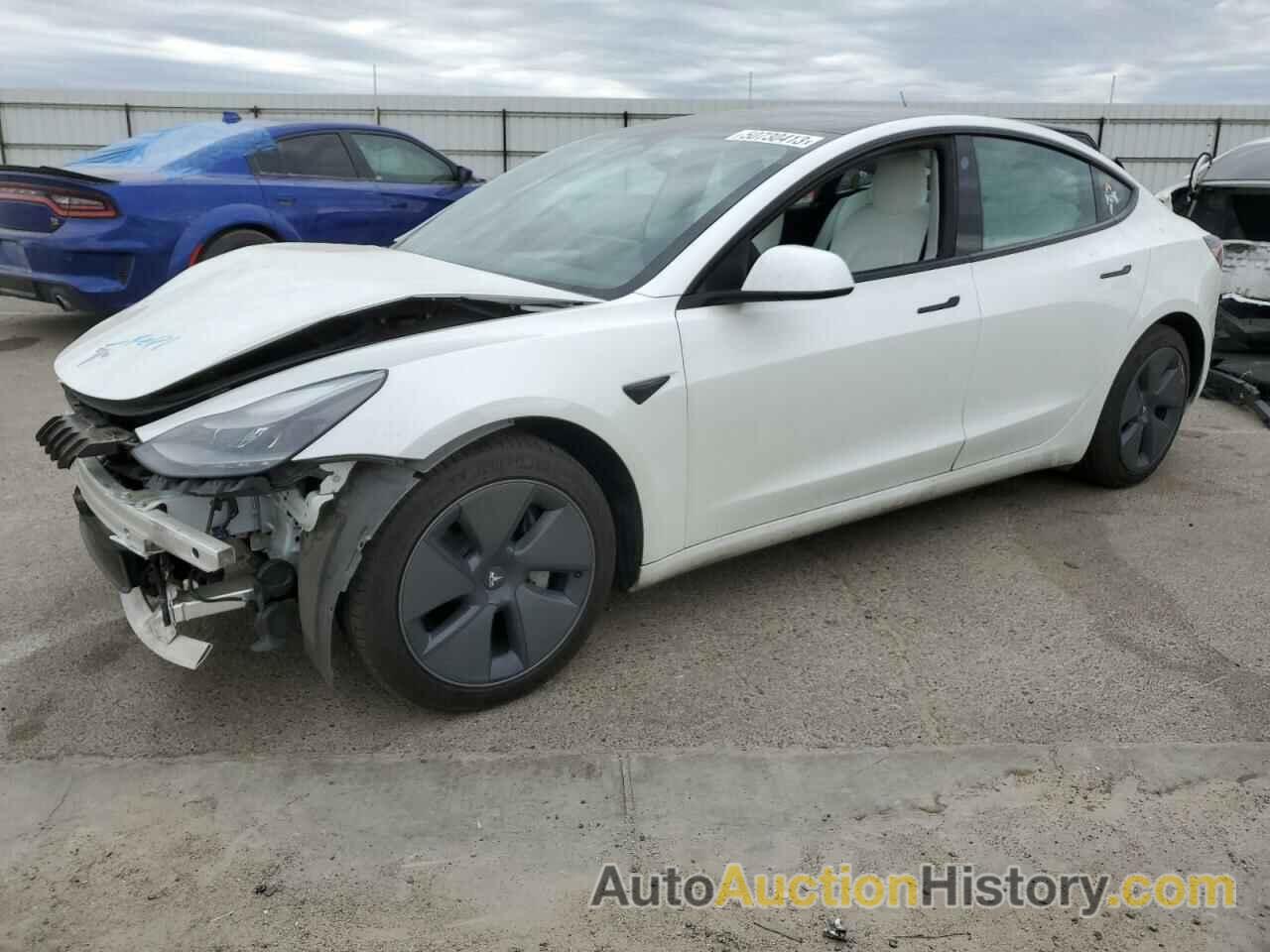 2022 TESLA MODEL 3, 5YJ3E1EB7NF137640