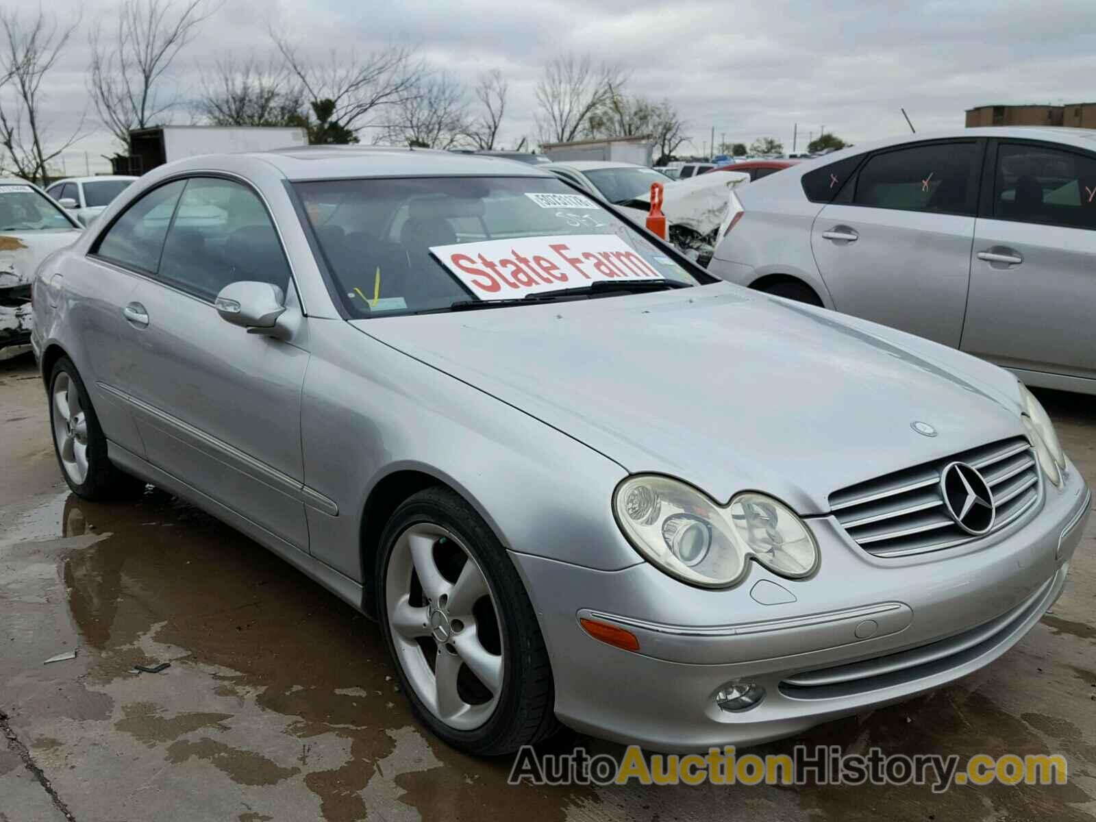 2004 MERCEDES-BENZ CLK 320C, WDBTJ65J14F100110