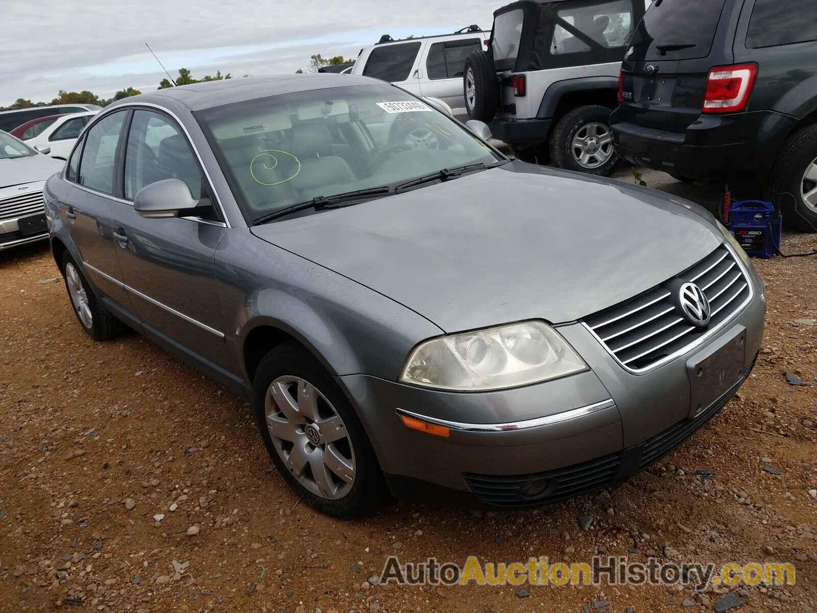 2005 VOLKSWAGEN PASSAT GLS, WVWAD63BX5P005620