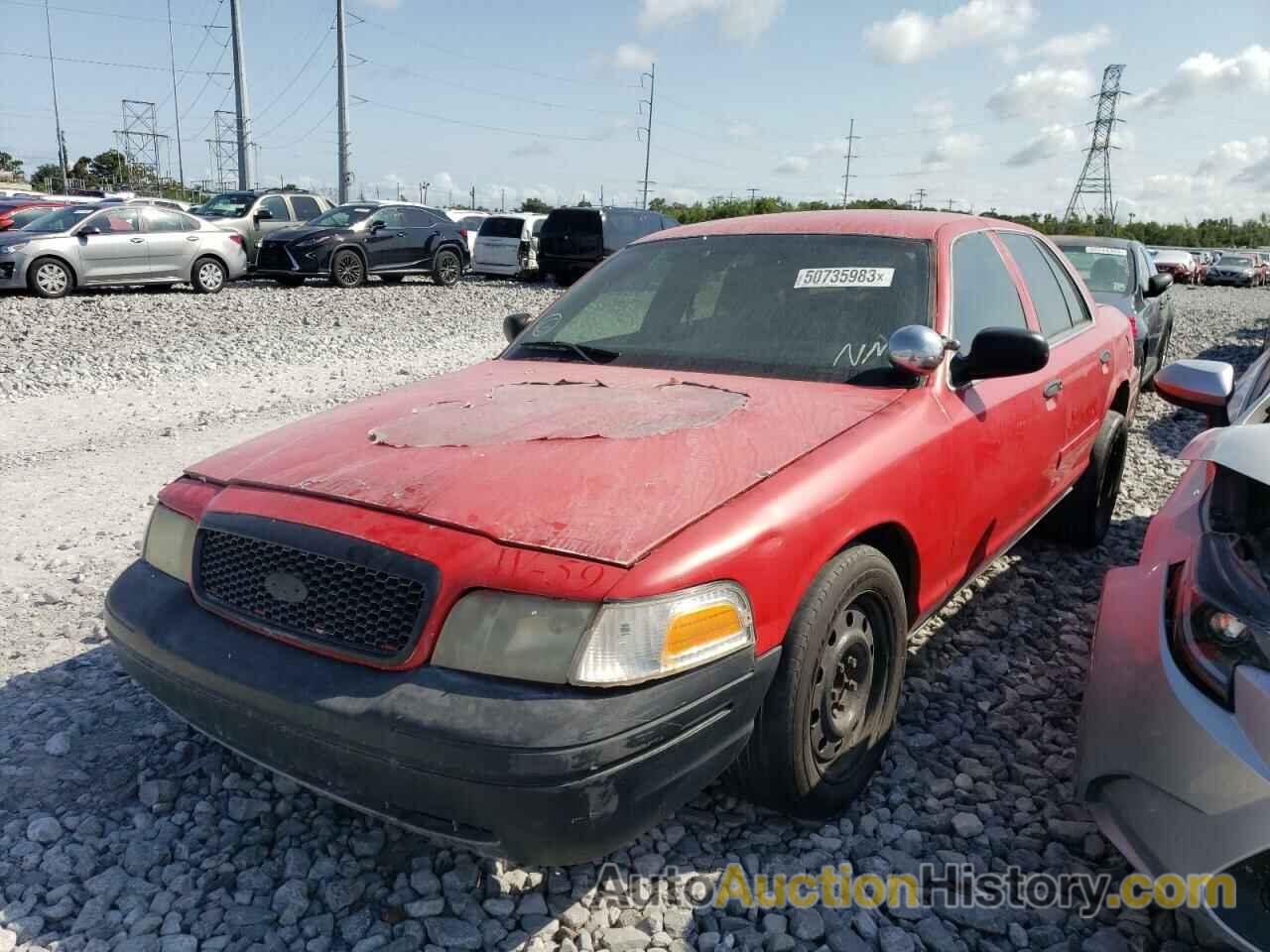 2007 FORD CROWN VIC POLICE INTERCEPTOR, 2FAFP71W77X152778