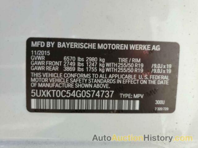 BMW X5 XDR40E, 5UXKT0C54G0S74737