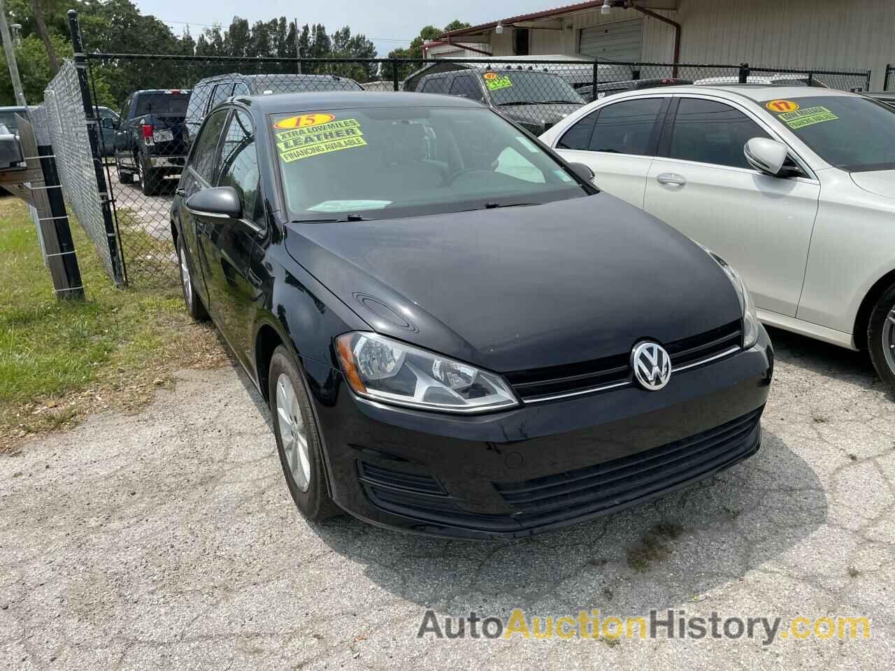 2015 VOLKSWAGEN GOLF, 3VW217AU3FM023193