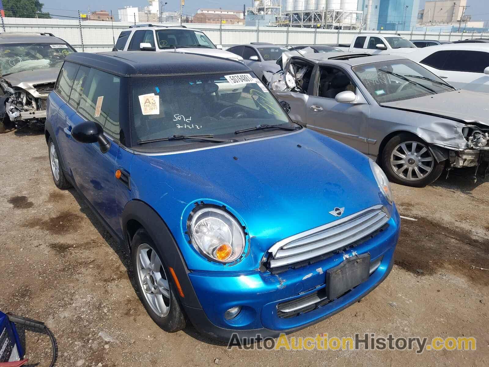 2012 MINI COOPER CLUBMAN, WMWZF3C51CT189126