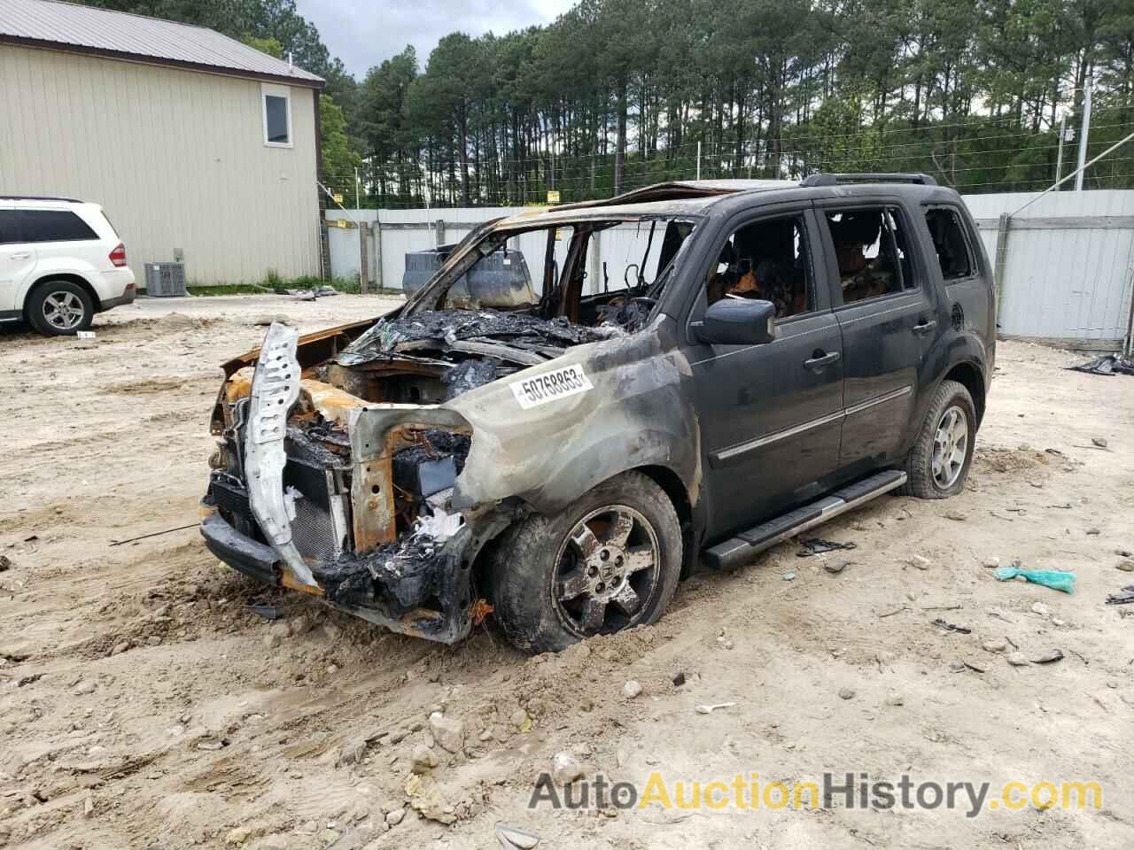 2011 HONDA PILOT TOURING, 5FNYF4H9XBB084831