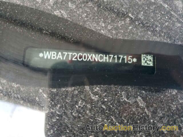 BMW 7 SERIES I, WBA7T2C0XNCH71715