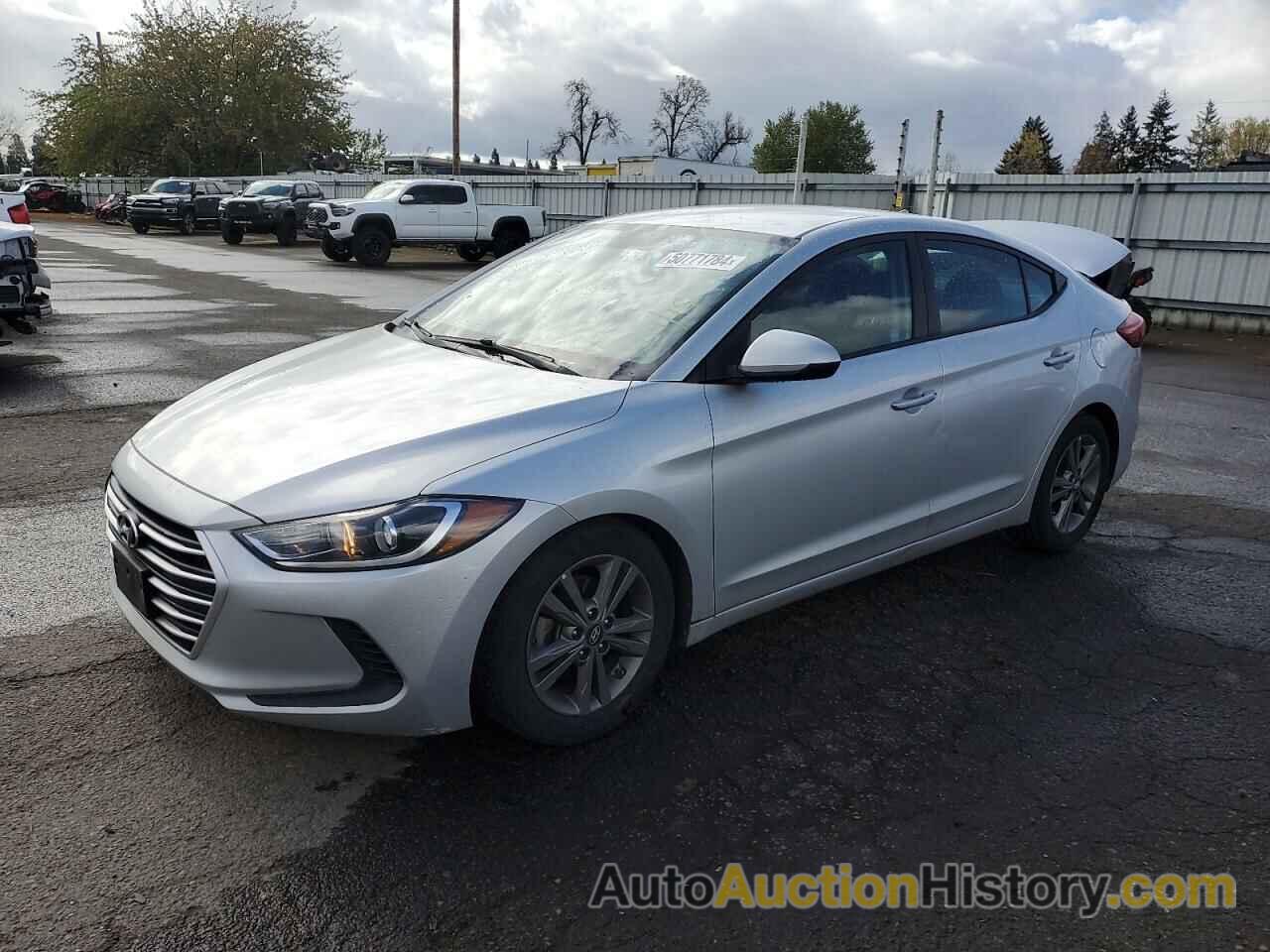 HYUNDAI ELANTRA SEL, 5NPD84LF3JH342466