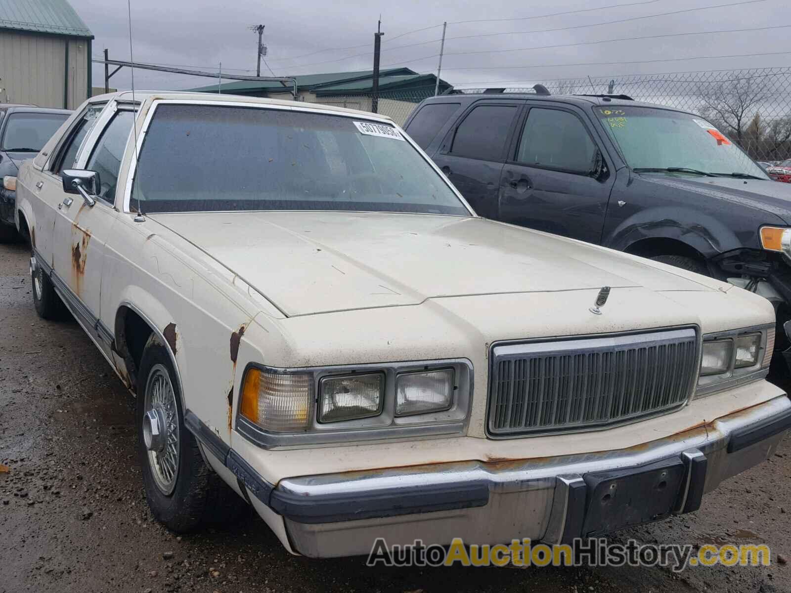 1990 MERCURY GRAND MARQUIS GS, 2MECM74FXLX641217