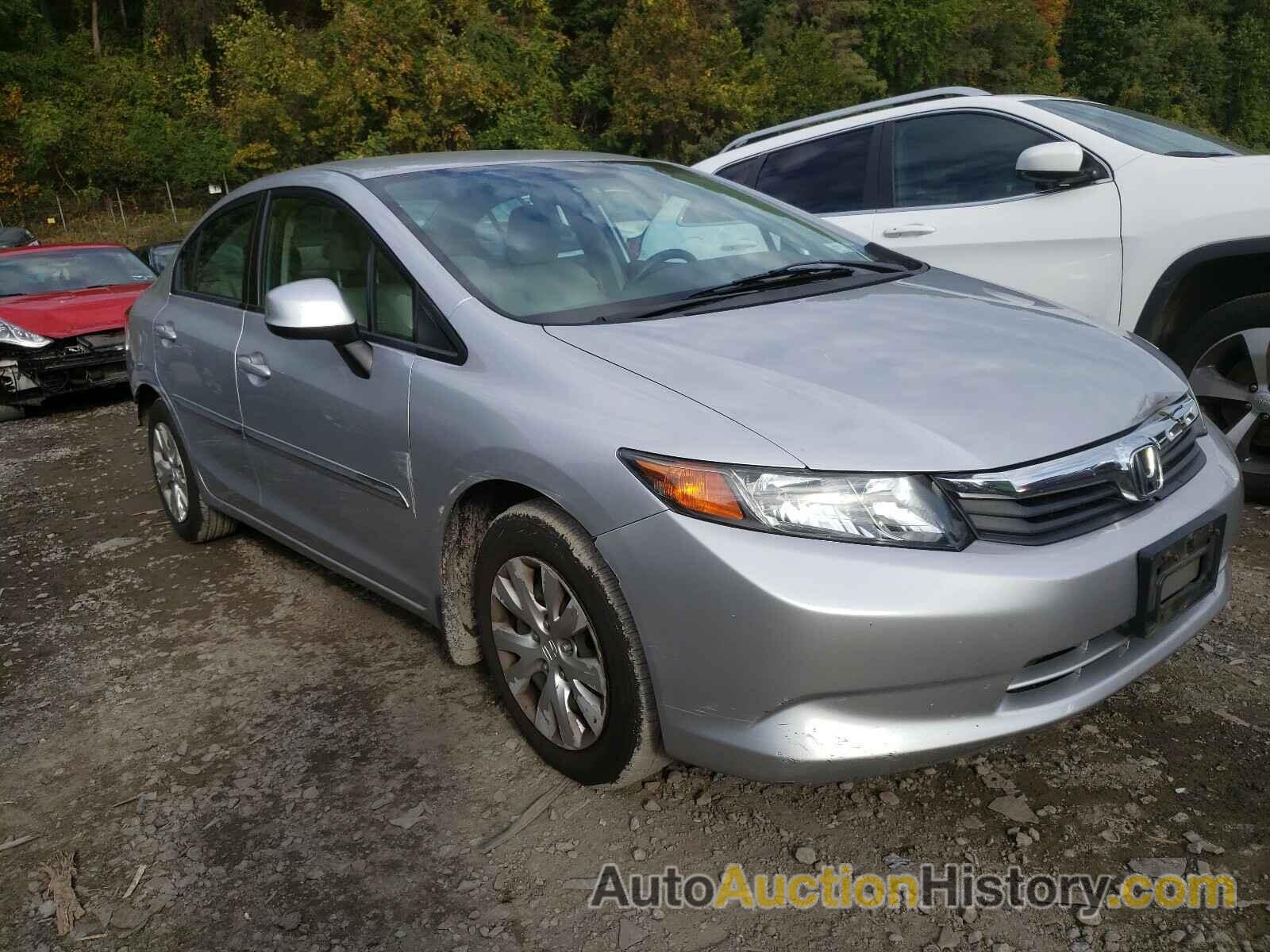 2012 HONDA CIVIC LX, 19XFB2F57CE328224