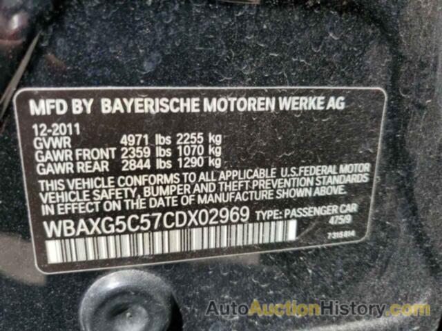 BMW 5 SERIES I, WBAXG5C57CDX02969