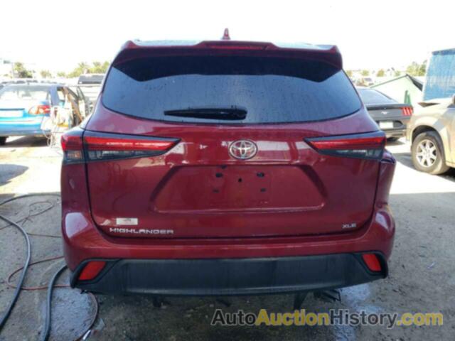 TOYOTA HIGHLANDER XLE, 5TDGZRAH5MS038890