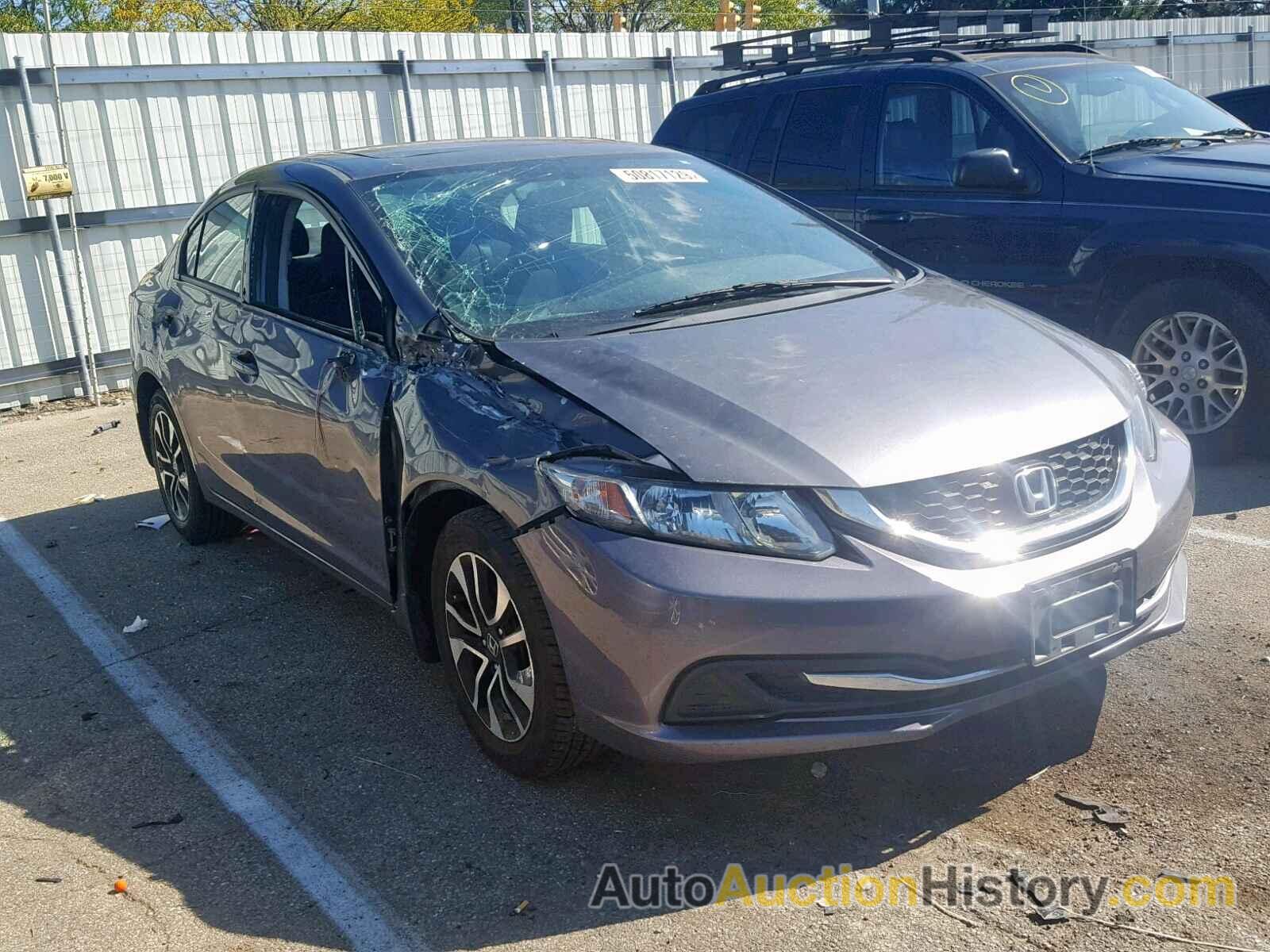 2014 HONDA CIVIC EX EX, 2HGFB2F83EH553405