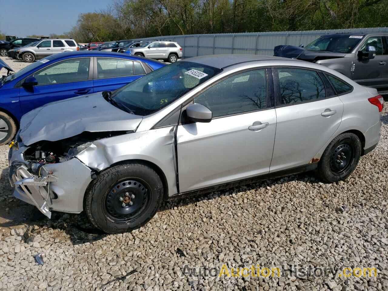 2012 FORD FOCUS SE, 1FAHP3F29CL129789