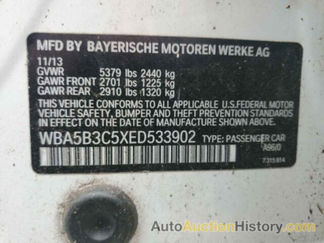 BMW 5 SERIES XI, WBA5B3C5XED533902