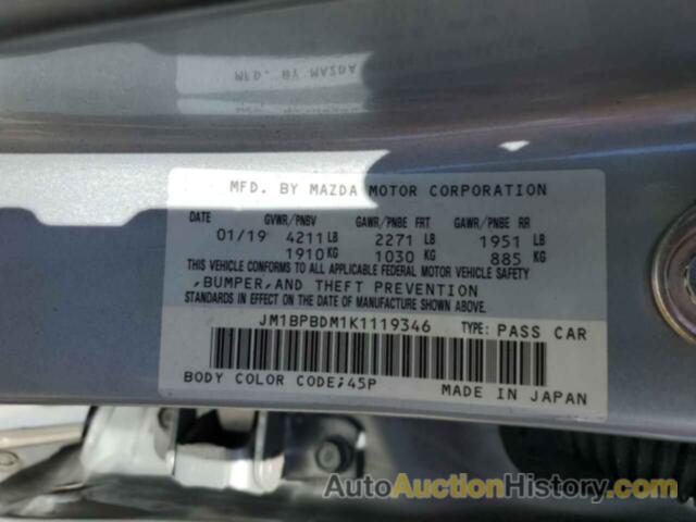 MAZDA 3 PREFERRED, JM1BPBDM1K1119346