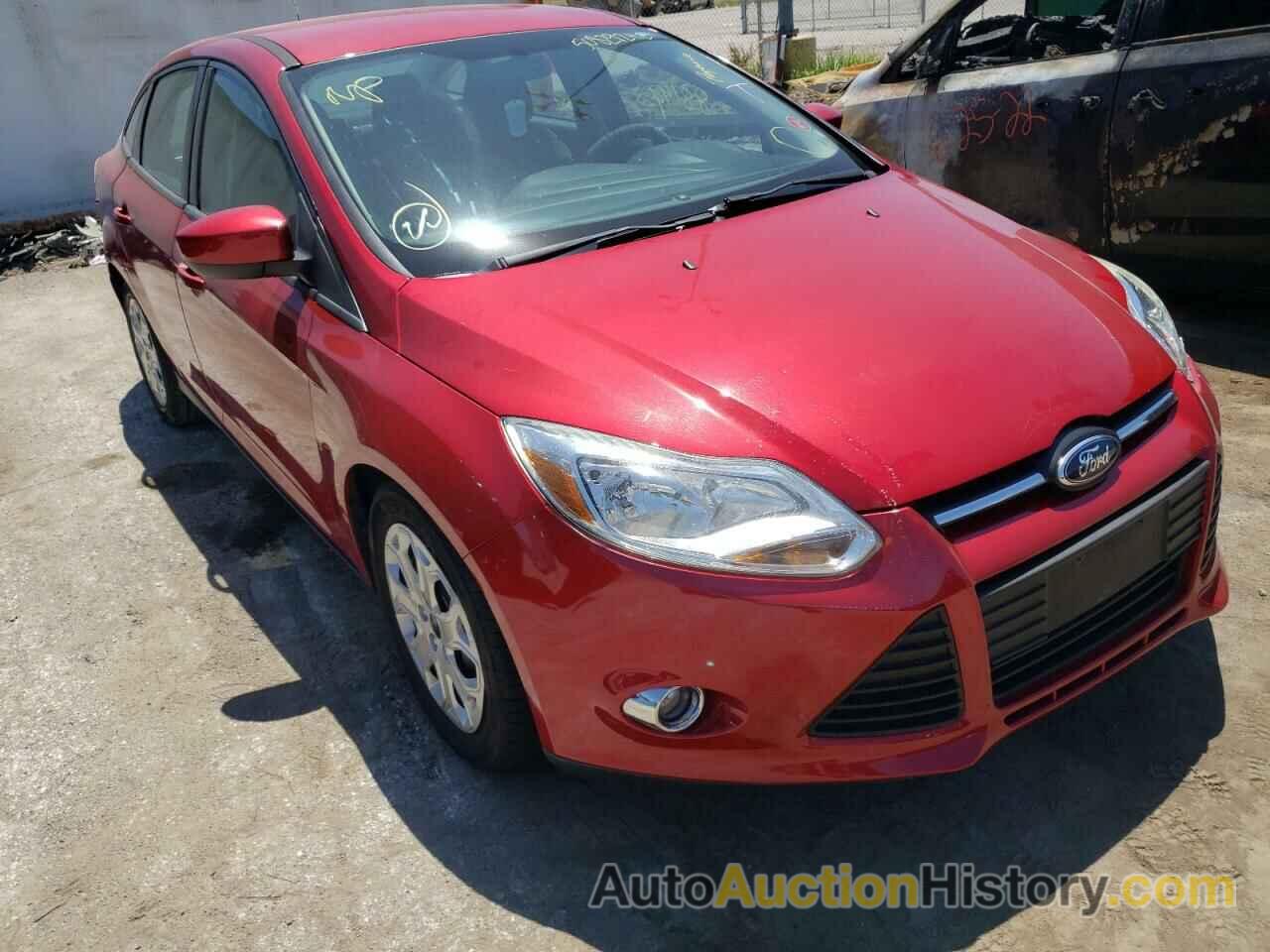 2012 FORD FOCUS SE, 1FAHP3F28CL448469