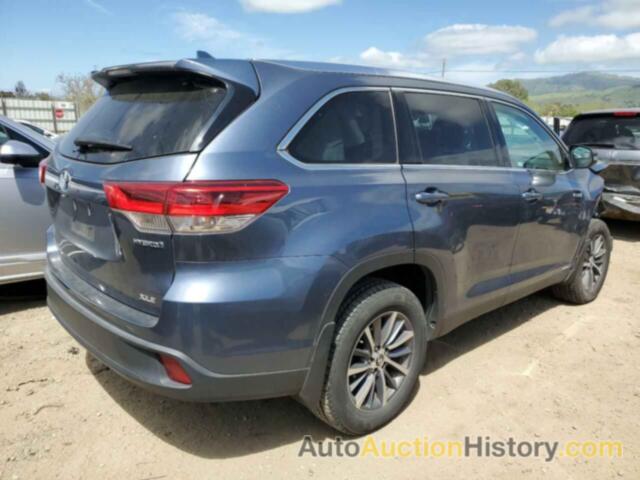 TOYOTA HIGHLANDER HYBRID, 5TDJGRFH1KS058491