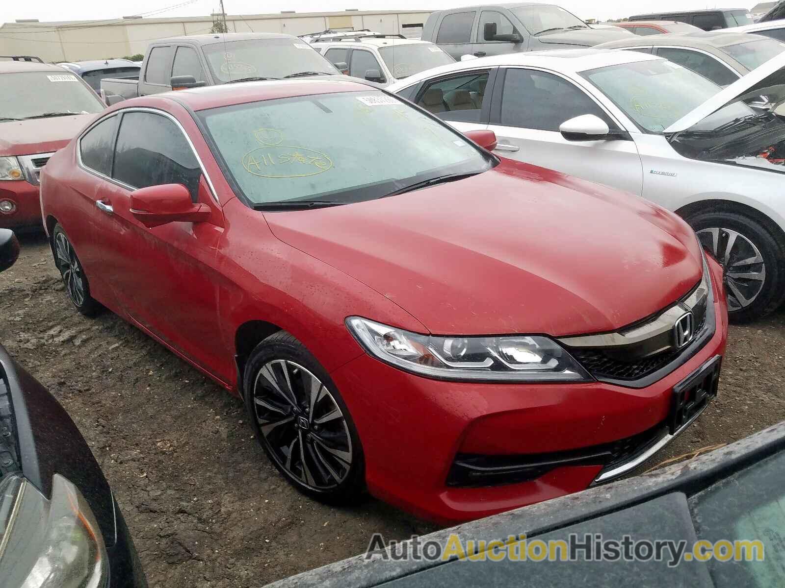 2017 HONDA ACCORD EXL EXL, 1HGCT2B82HA006909