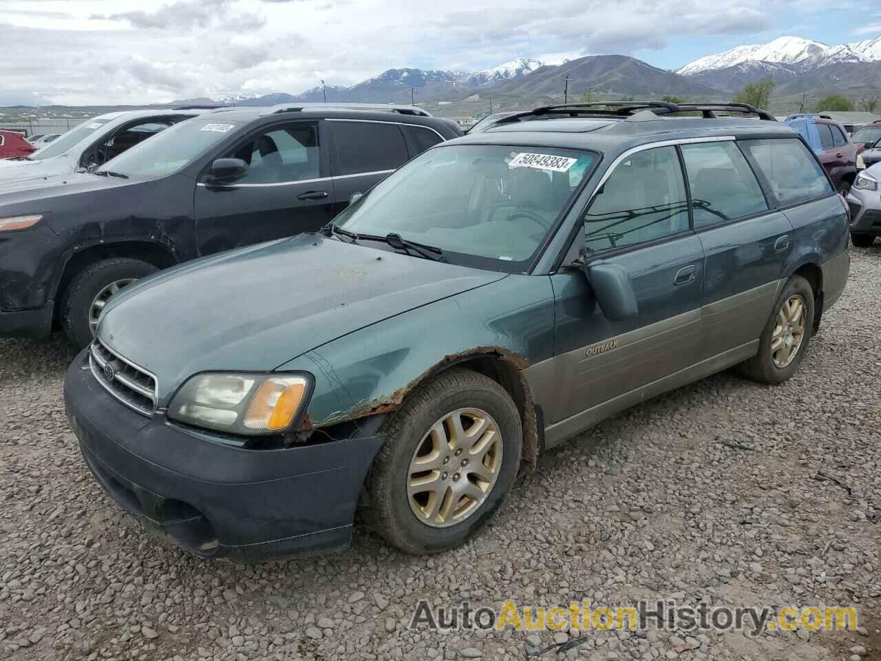 2002 SUBARU LEGACY OUTBACK LIMITED, 4S3BH686127661401