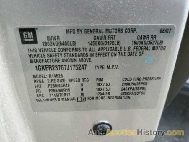 GMC ACADIA SLT-1, 1GKER23767J175247