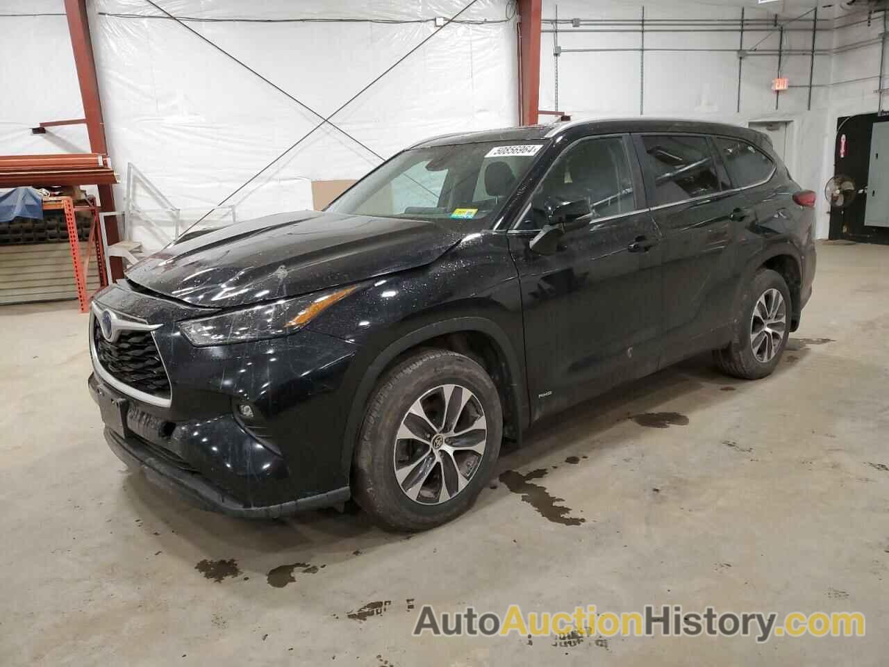 TOYOTA HIGHLANDER HYBRID XLE, 5TDKBRCHXPS586318