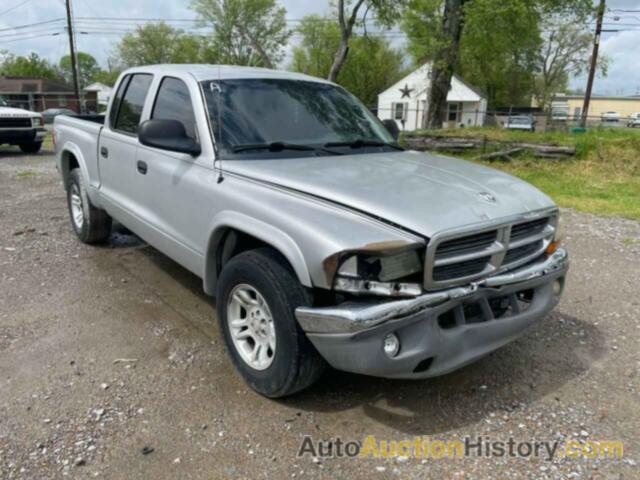 DODGE DAKOTA QUAD SLT, 1D7HL48N34S685211