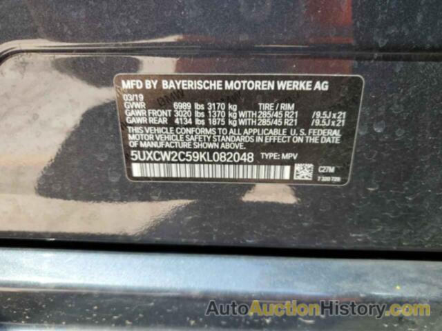 BMW X7 XDRIVE40I, 5UXCW2C59KL082048