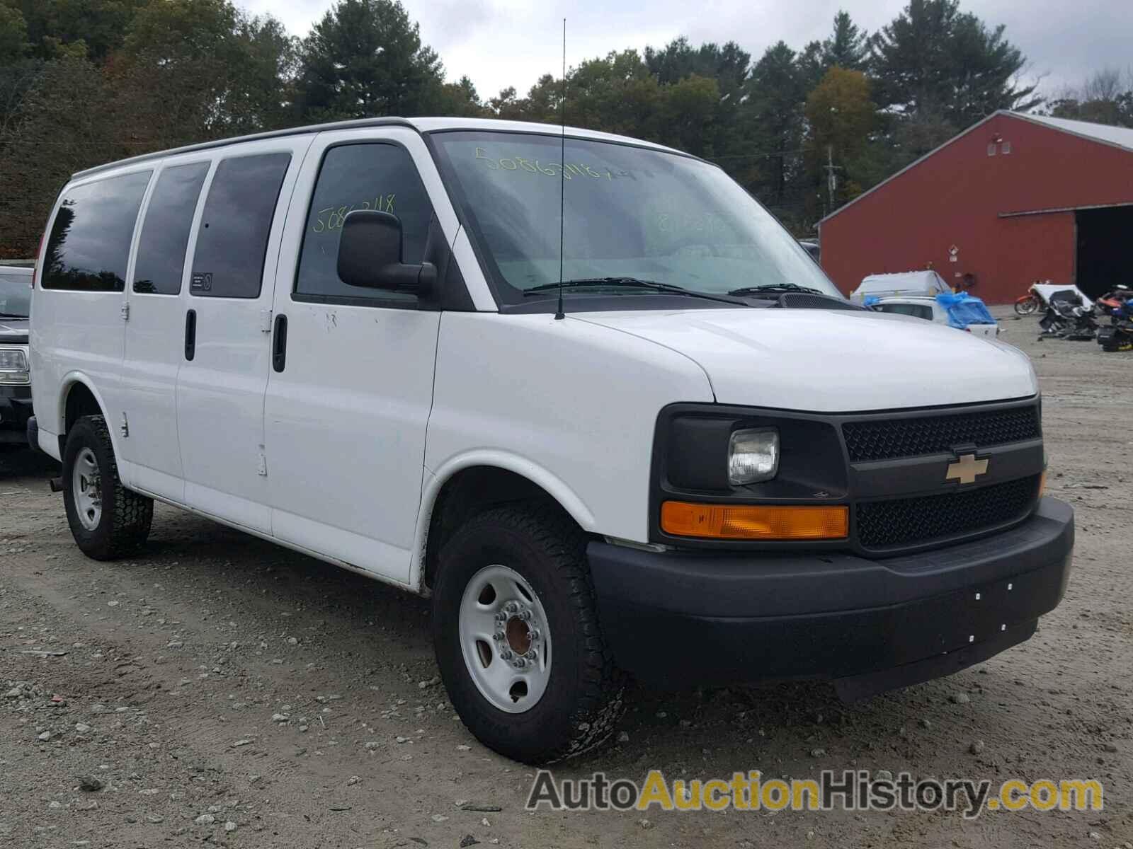 2014 CHEVROLET EXPRESS G3500 LS, 1GNZGXFA1E1130003