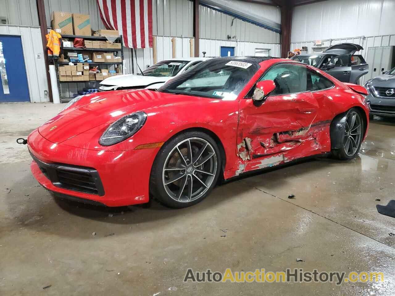 2020 PORSCHE 911 CARRERA, WP0AA2A94LS205677