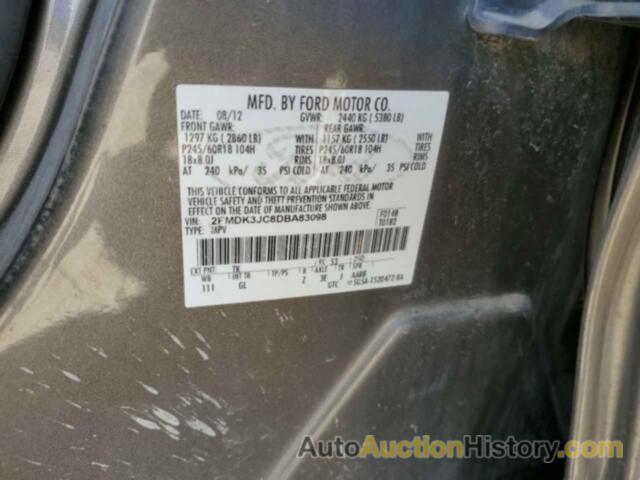 FORD EDGE SEL, 2FMDK3JC8DBA83098