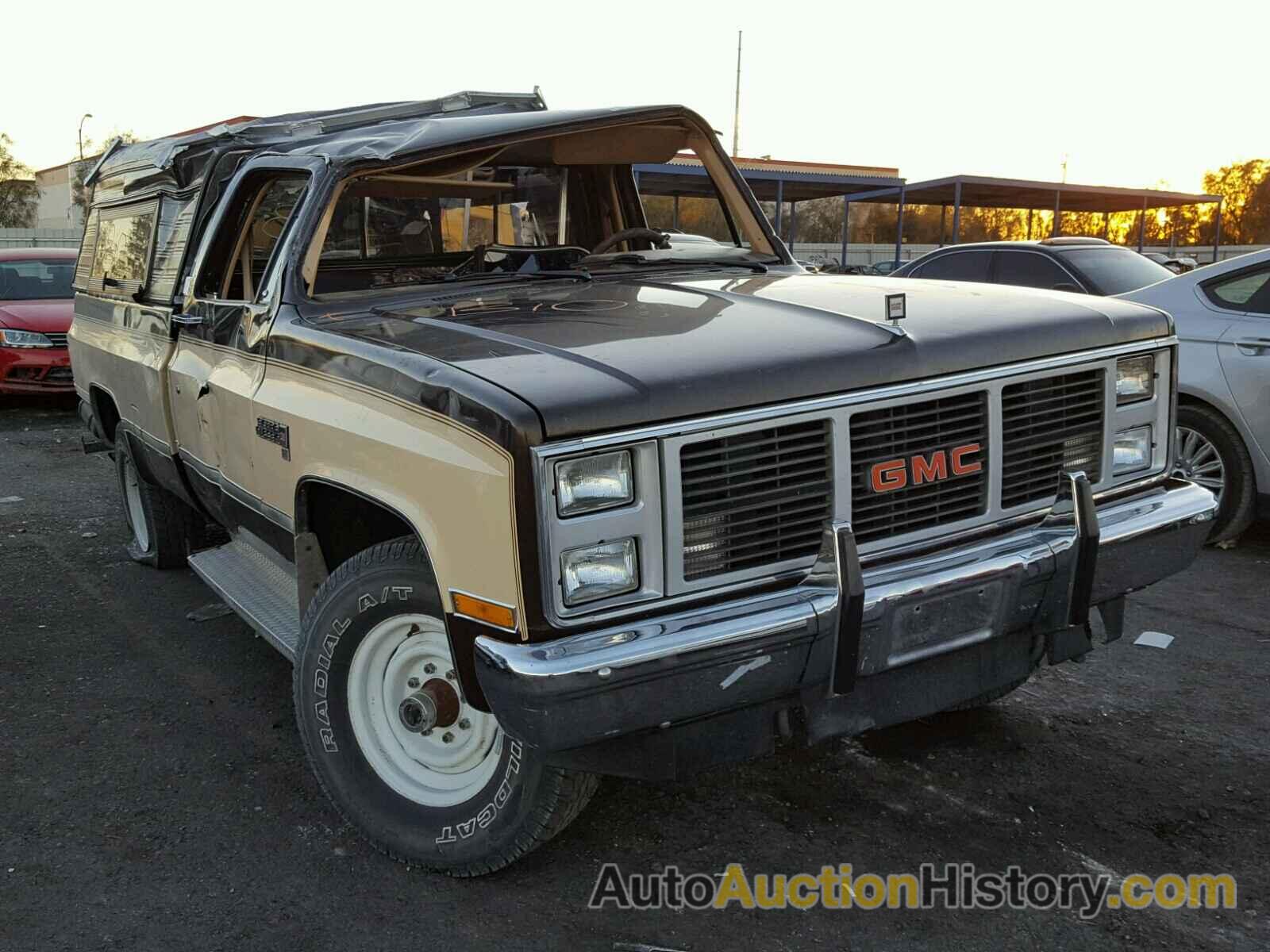 1985 GMC K2500, 2GTEK24C3F1540875