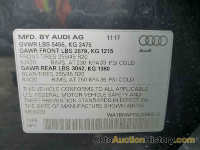 AUDI Q5 PREMIUM PLUS, WA1BNAFY3J2098518